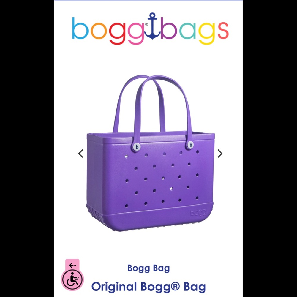 Original Bogg Bag with cooler insert.  Houston we have a Purple